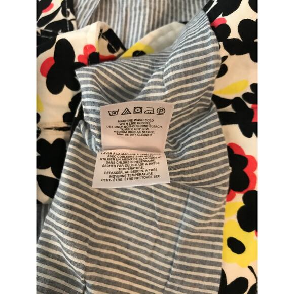 Anthropologie Elevenses Dahlia Pressed Floral Blazer - Size 6 - Picture 9 of 10